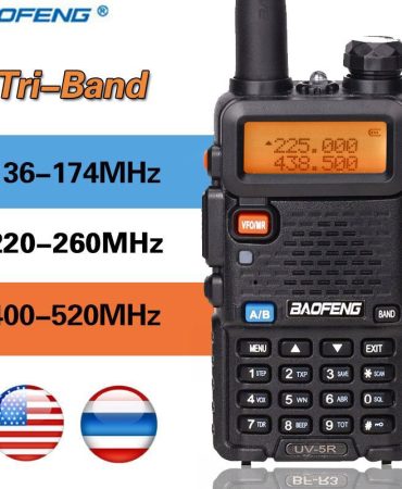BaoFeng BF-UV5R Tri-Band 8W Ham Radio