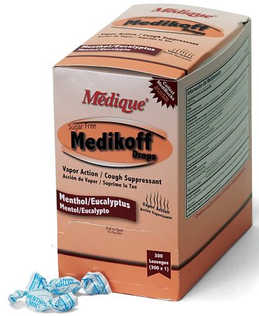 Medikoff Drops, Sugar Free, 300/box