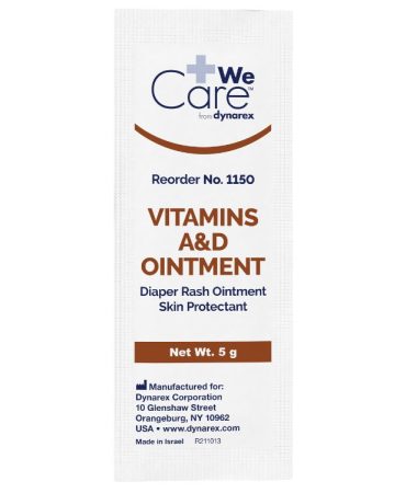 Vitamins A&D Ointment, 5 g packet, 144 Per Box