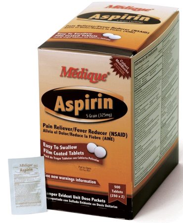 Aspirin 5 Grain, 500/box