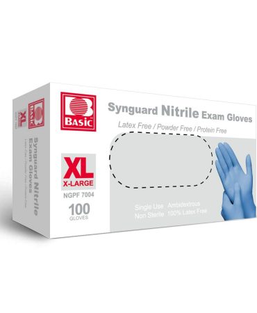 Nitrile Gloves - X-Large - 100 Per Box