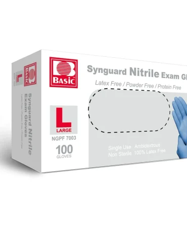 Nitrile Gloves - Large - 100 Per Box