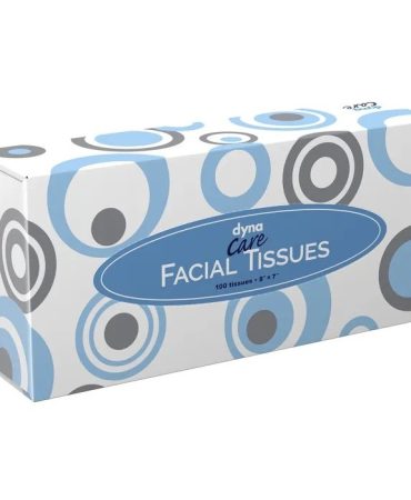 High Quality Facial Tissues, 8" x 7", 100 Per Box
