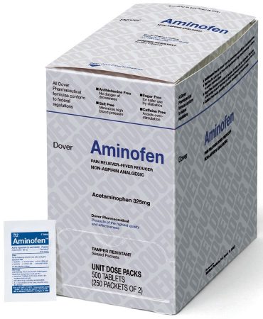 Aminofen - Acetaminophen 325mg, 500/box