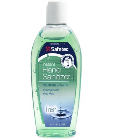 Hand Sanitizer Fresh, 4 oz. Squeeze Bottle