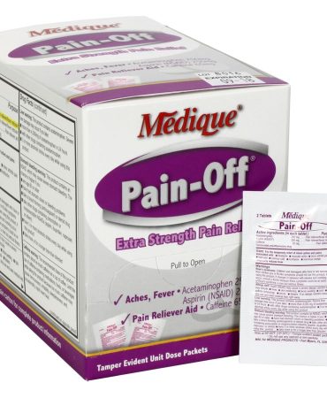Pain-Off Extra-Strength Pain Relief, 100/Box