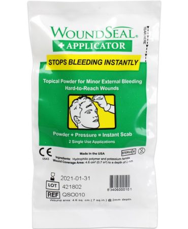 QR WoundSeal with Applicator for Nosebleeds - 2 Applications