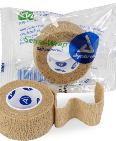 Sensi Wrap Self-Adherent Bandage - 1 Inch x 5 Yards, Tan