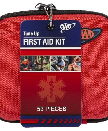 LifeLine AAA Tune Up Kit 53 Pieces - Compact Vehicle First Aid Kit