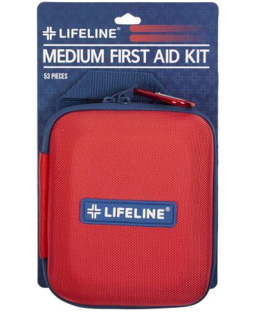 LifeLine First Aid MEDIUM FIRST AID KIT for Basic First Aid