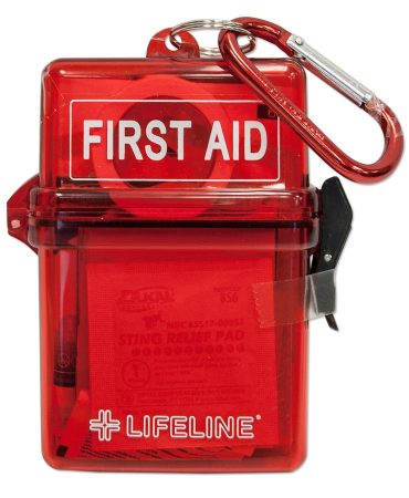 LifeLine First Aid WATERPROOF FIRST AID KIT for Water, Snow, and the Outdoors