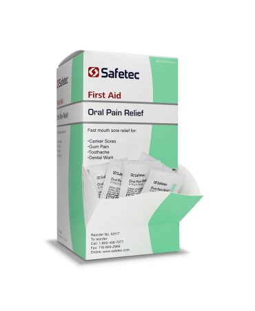 Oral Pain Relief Gel .75 g Packet, 144 Per Box