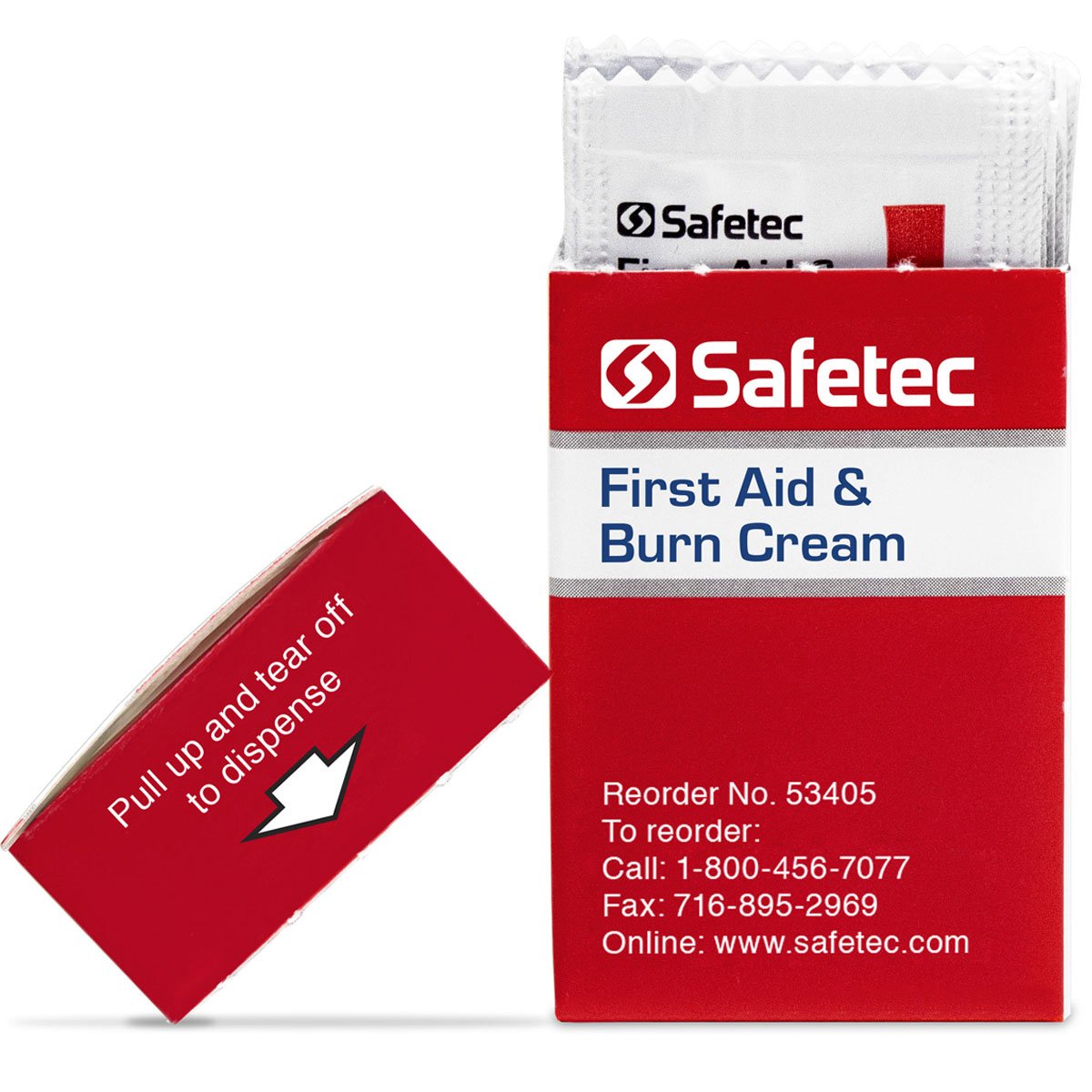 First Aid and Burn Cream Packets 25 Count - Antibacterial Relief