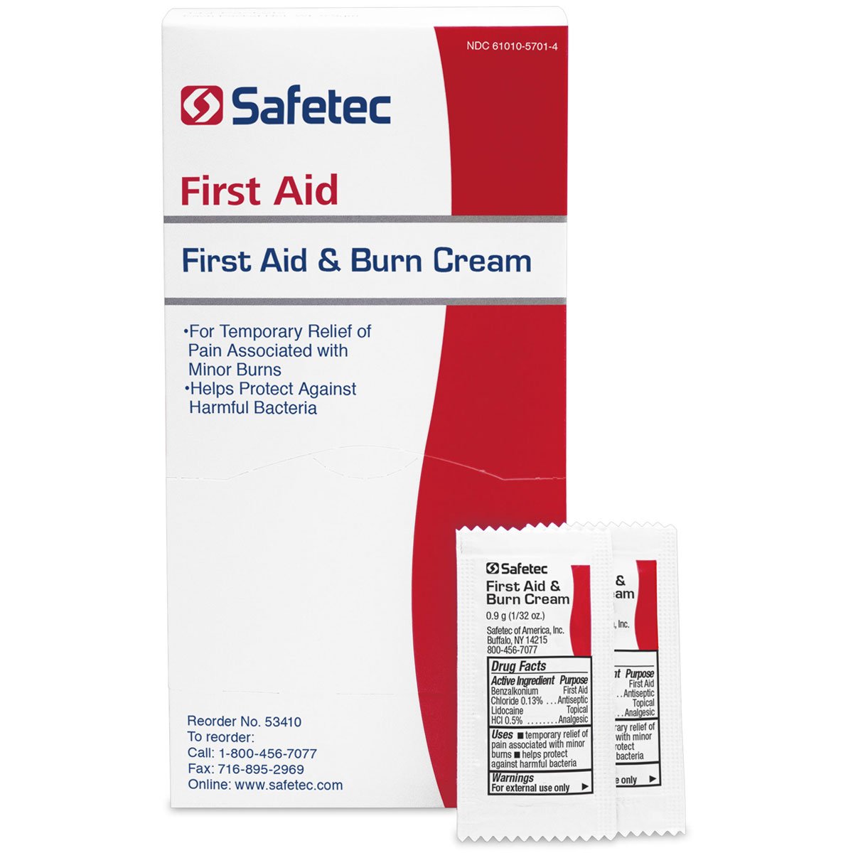 144 Burn Cream Packets - Wholesale Burn Relief for First Aid Kits