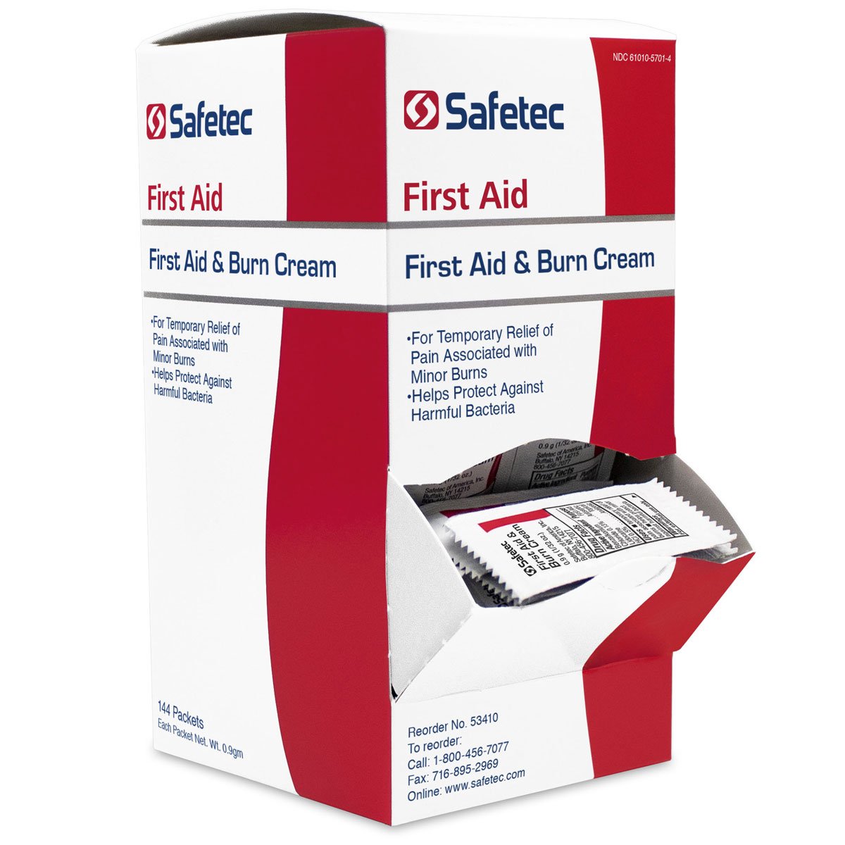 144 Burn Cream Packets - Wholesale Burn Relief for First Aid Kits - Image 2