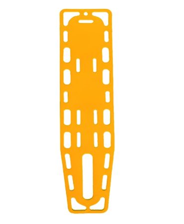 Plastic Backboard with Pins, 72" X 18", Yellow