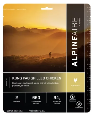 Kung Pao Grilled Chicken - Cook in the Pouch