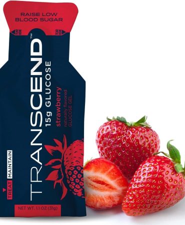 Transcend 15g Glucose Gel, Strawberry Flavor, 3-Pack