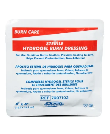Sterile Burn Dressing 4" x 4" Dukal - Non-Adherent Burn Care