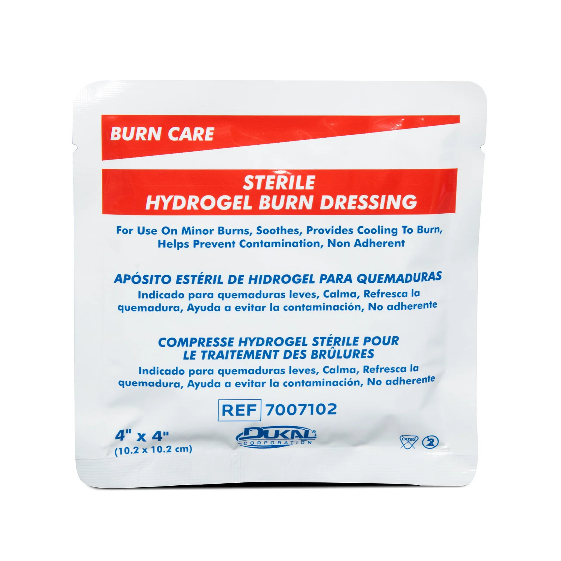 Sterile Burn Dressing 4" x 4" Dukal - Non-Adherent Burn Care