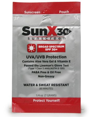 300 Sunscreen Lotion Packets