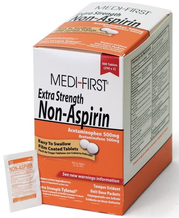 Non-Aspirin Extra Strength, 500/box