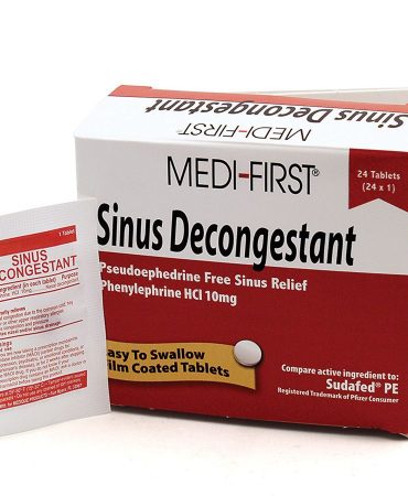 Sinus Decongestant, 24/box
