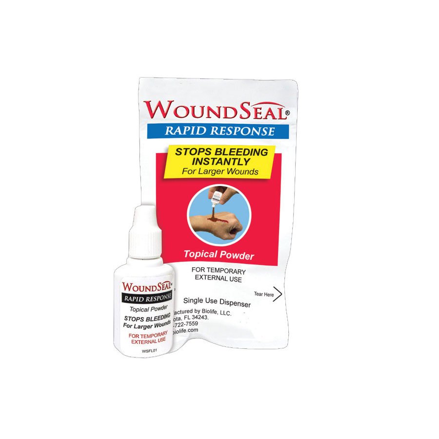 QR WoundSeal Rapid Response for Large Wounds and Multiple Cuts