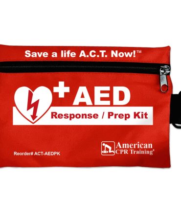 AED Response Prep Kit - CPR Mask, Gloves, Razor, Scissors