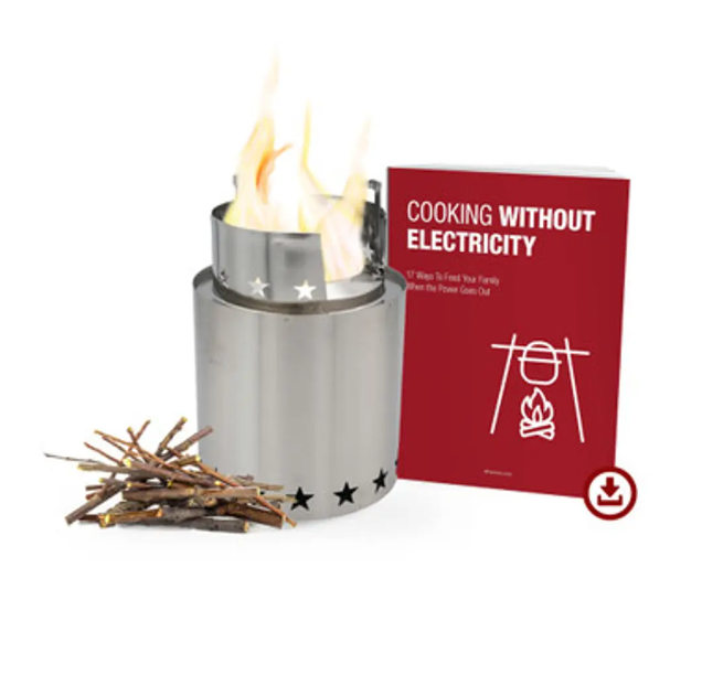 Portable Wood Burning Camp Stove - Image 3