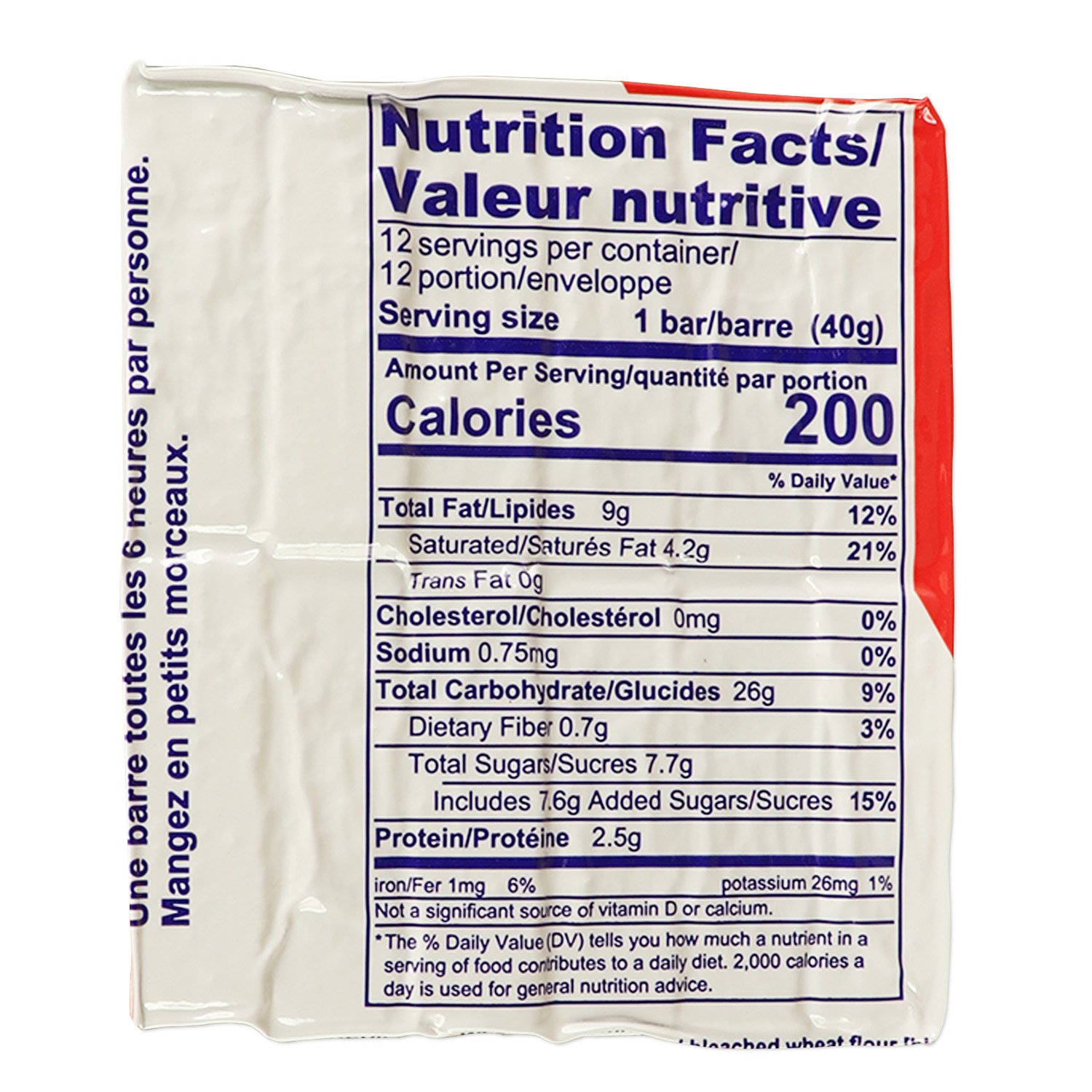 Emergency Food-Bar - 2400 Calories - Image 2