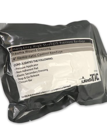 High-Strength Pressure Israeli Type Bandage 4" Emergency Trauma Dressing