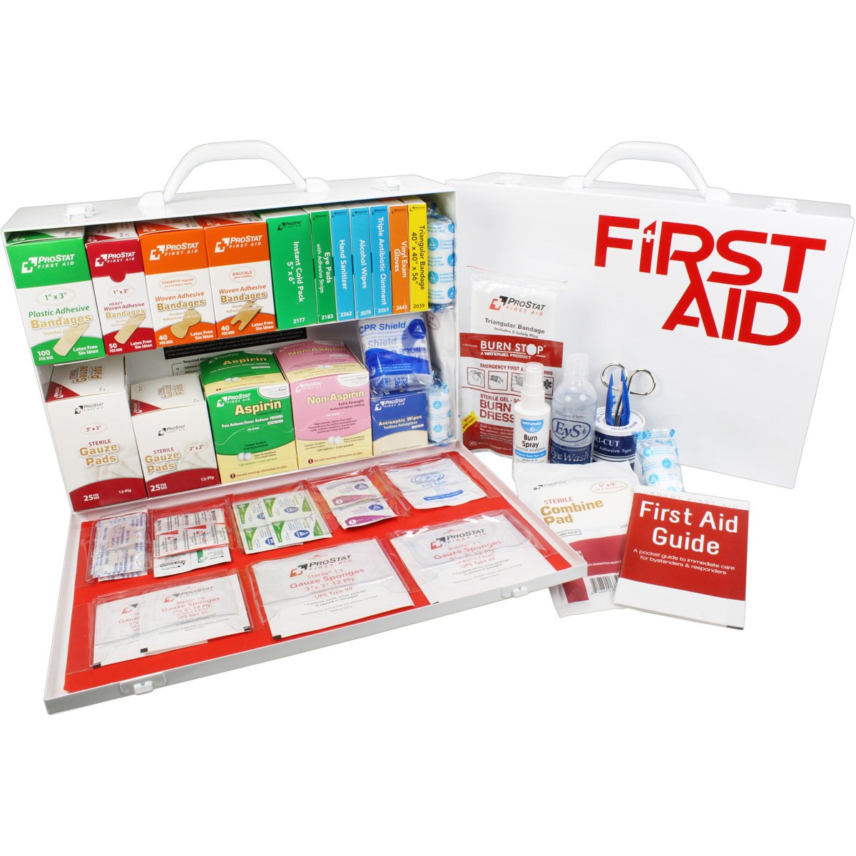 2-Shelf ANSI A First Aid Cabinet 557 Piece - Wall Mount