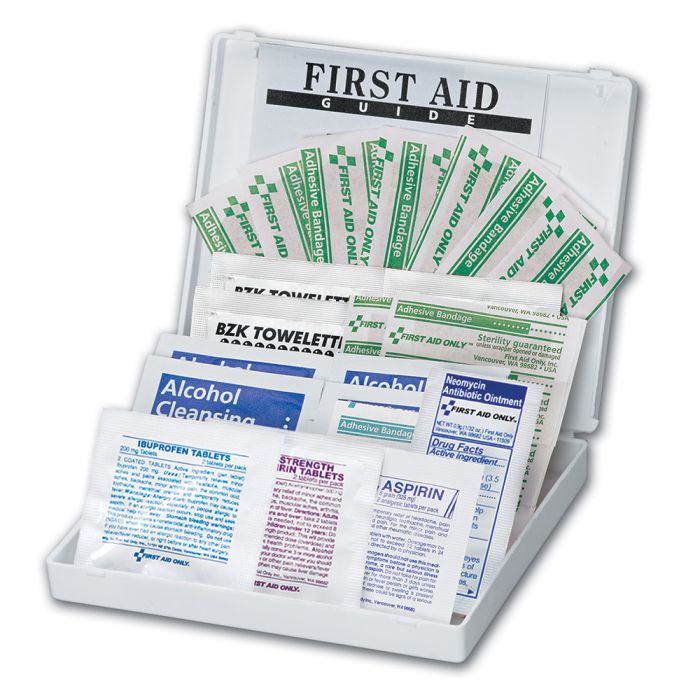All Purpose First Aid Kit 34 Pieces - Compact Emergency Medical Kit - Image 3