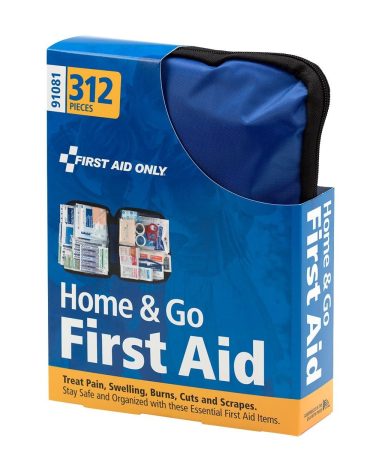 First Aid Kit 312 Pieces - Softsided All Purpose Kit