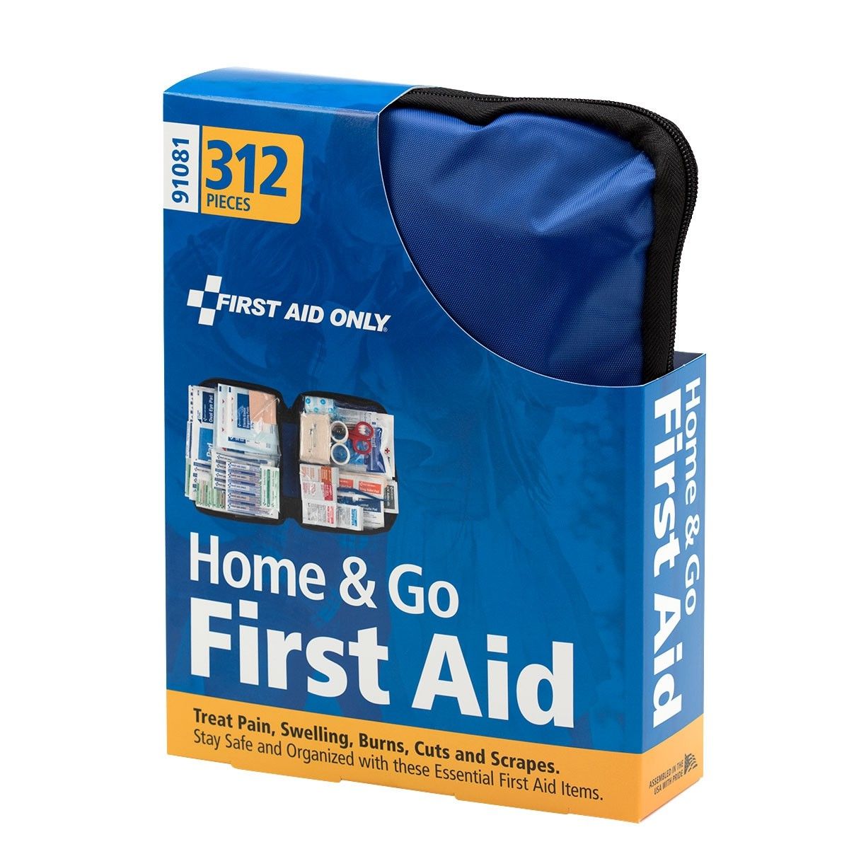 First Aid Kit 312 Pieces - Softsided All Purpose Kit
