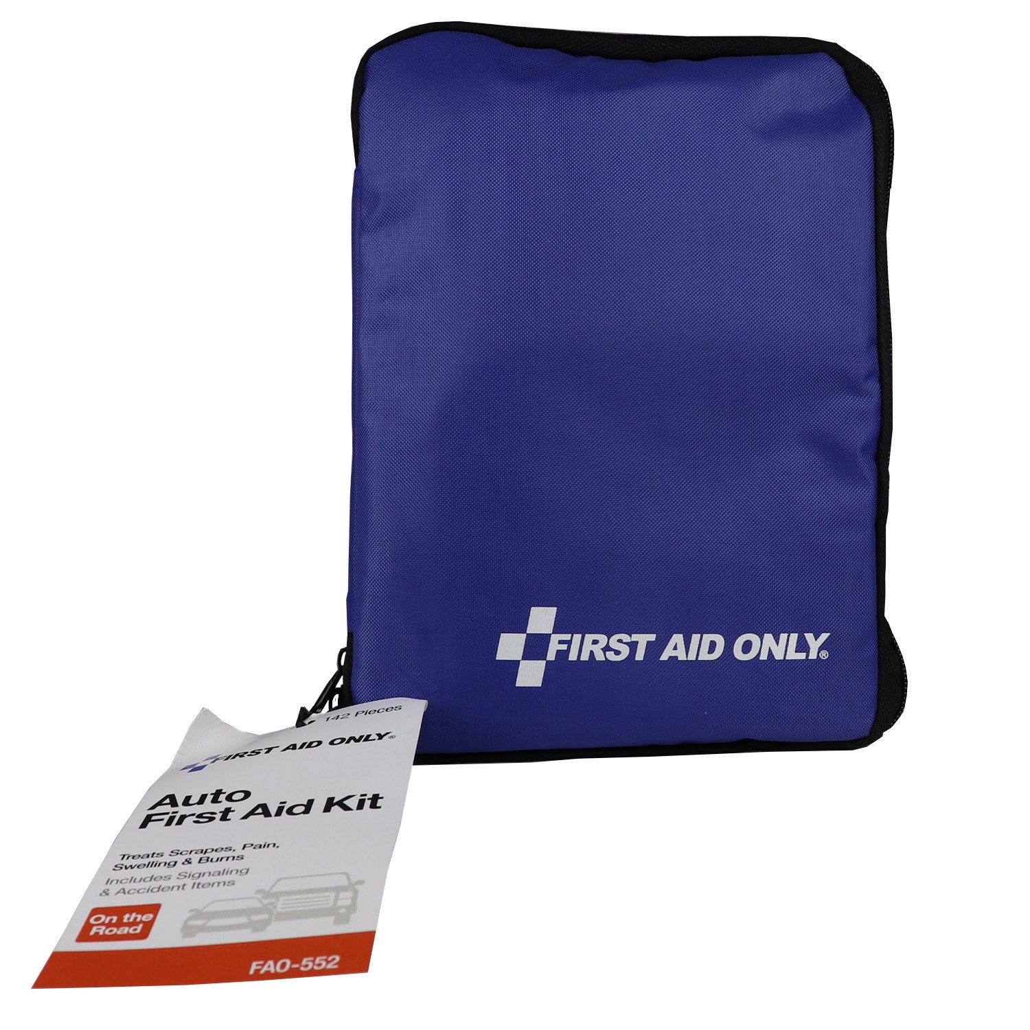 Auto First Aid Kit 143 Pieces - Deluxe Vehicle Emergency