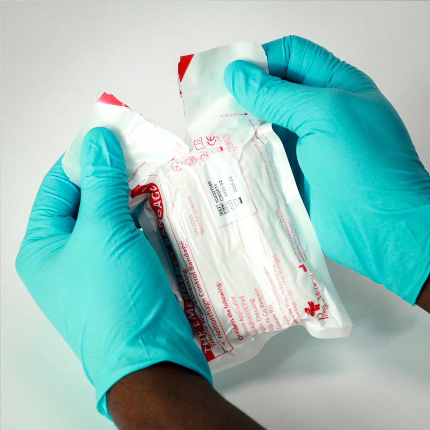 4" Israeli Emergency Bandage (The Emergency Bandage) - White, Case of 150 - Image 3