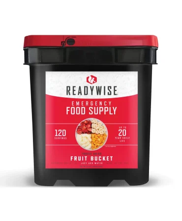 120 Serving Freeze Dried Fruit Bucket
