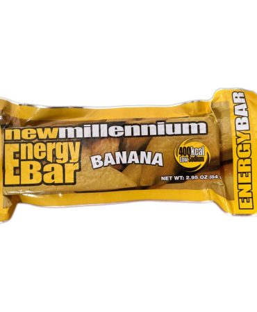 Millennium Energy Bar - Banana Flavor 400 Calorie Emergency Bar