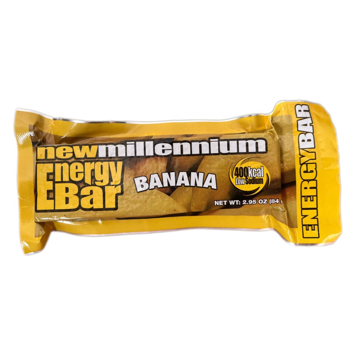 Millennium Energy Bar - Banana Flavor 400 Calorie Emergency Bar