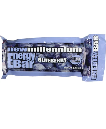 Millennium Energy Bar - Blueberry Flavor 400 Calorie Emergency Bar