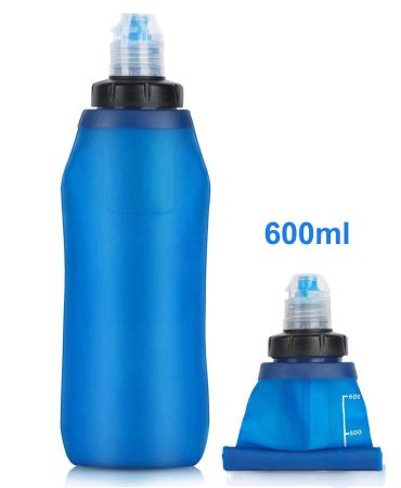 HygieniSafe Collapsible Water Filter Bottle - 600 ml