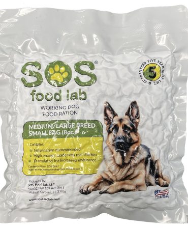 Grab and Go Pet Food Ration, Dog, 8oz Pack