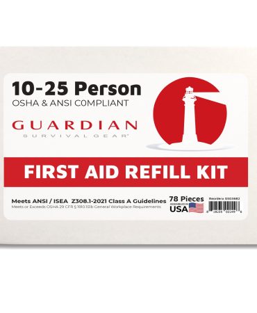 Guardian 10-25 Person First Aid Kit - Refill