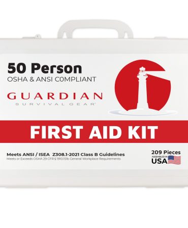 Guardian 25-50 Person First Aid Kit - Plastic