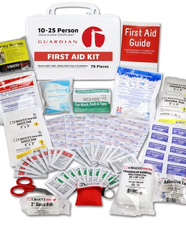 Guardian 10-25 Person First Aid Kit - Plastic