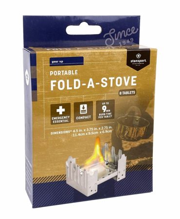 Portable Stove With Fuel Tablets
