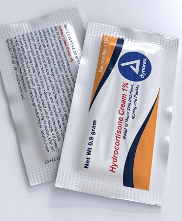 Hydrocortisone Cream 1.0%, .9 gm. - 144 per box