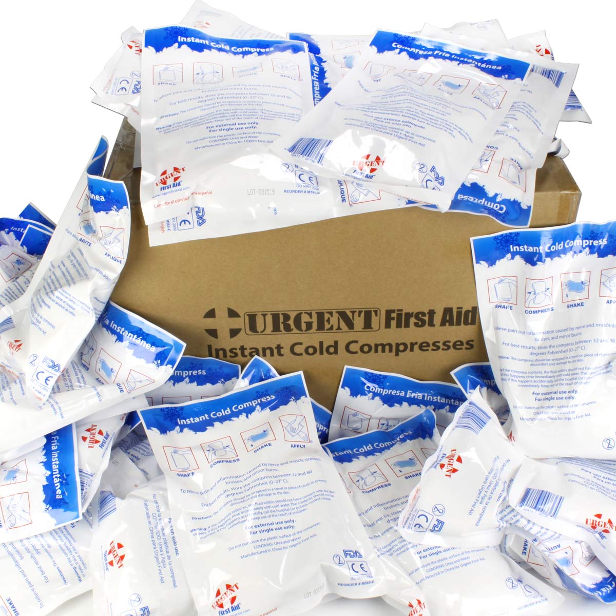 6" x 9" Instant Cold Compress Bulk - Case of 50 Wholesale